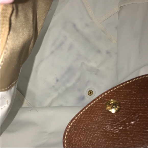 Longchamp medium size beige - Picture 3 of 6